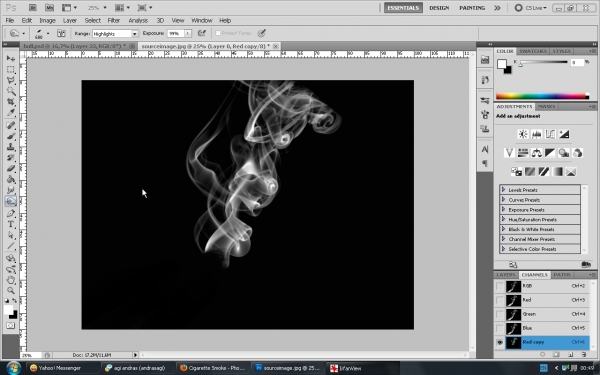 Creation of Smoke Bull: Step 1